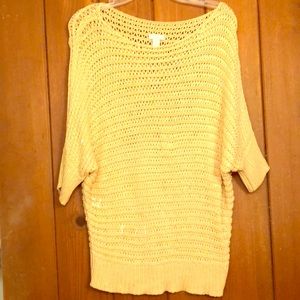 Chico yellow/gold knit sweater